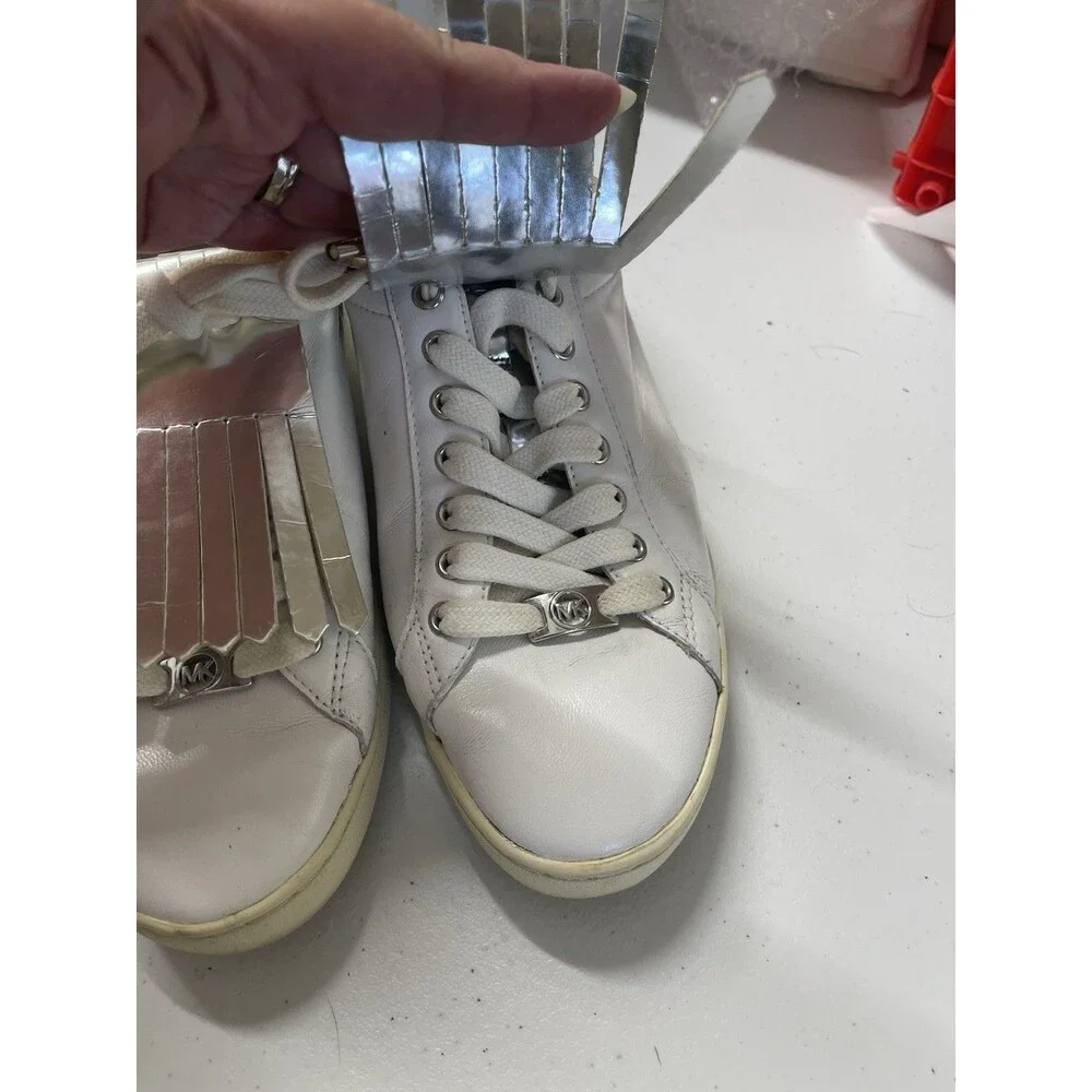Michael Kors Keaton Kiltie Two Tone Sneakers 8.5